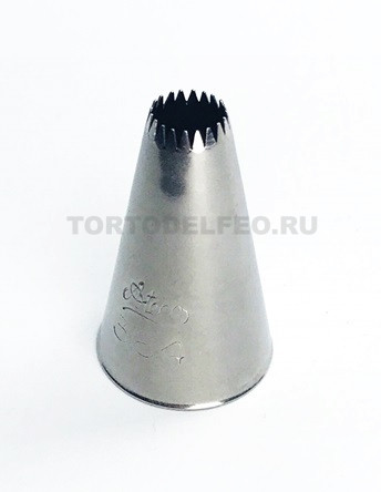 Кондитерская насадка Ateco французская звезда открытая 364